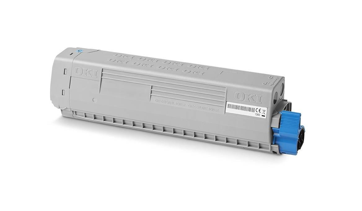 Тонер-картридж Oki C834/844 10К (cyan), 46861323/46861307