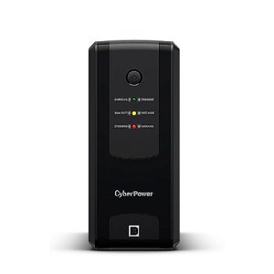 ИБП CyberPower UT1200EG {Line-Interactive, Tower, 1200VA/700W USB/RJ11/45/Dry Contact (4 EURO) 12В/5 Ач х 2}