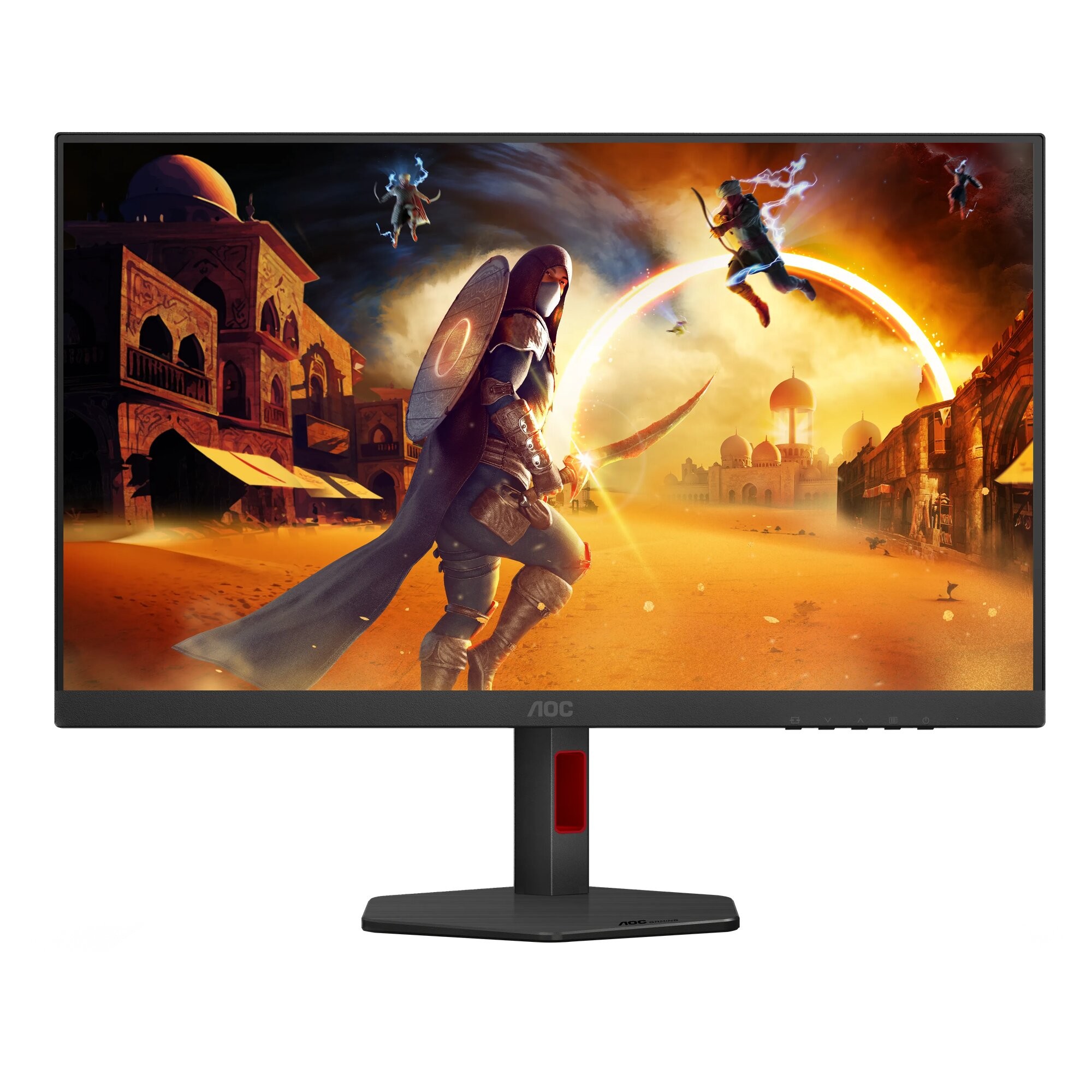 LCD AOC 27" Q27G4ZR черный {IPS 2560x1440 240Hz 0.3ms 178/178 400cd 1000:1 2xHDMI2.0 DisplayPort1.4}