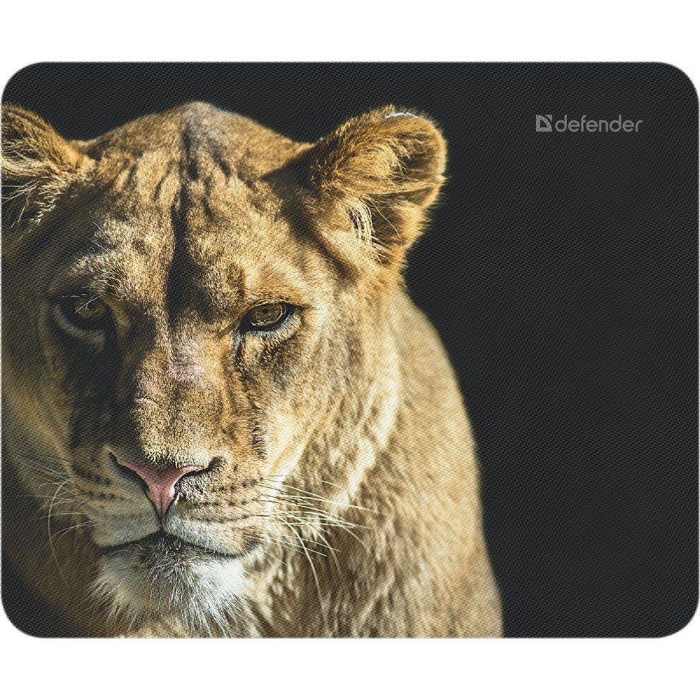 Defender Коврик для компьютерной мыши Wild Animals, 220x180x2 мм, 8 видов [50803]