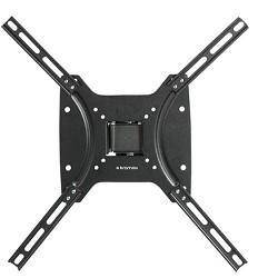 Kromax OPTIMA-402 black {Кронштейн для LED/LCD телевизоров 15"-55", max 25 кг, настенный, 3 ст свободы, наклон +5°-12°, поворот ±30°, от стены 68.5 мм, max VESA 400x400 мм,}, 28009