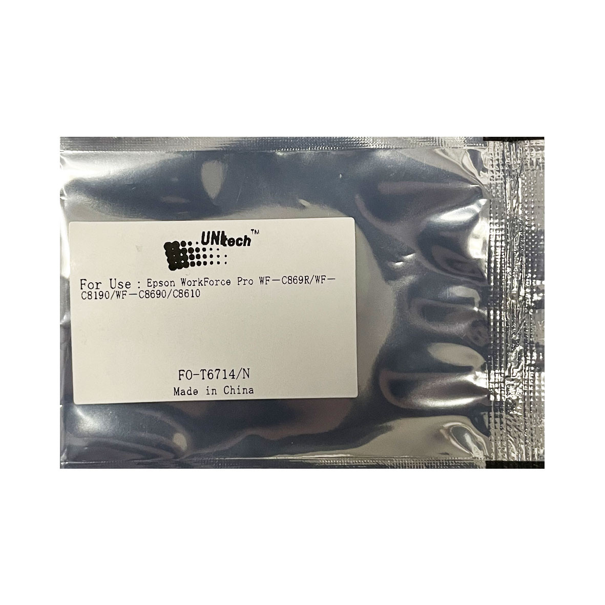 Чип памперса (T6714) Epson WorkForce Pro WF-C869R/C878R/C879R/C8190/C8690 (one-time, OEM size) UNItech(Apex)