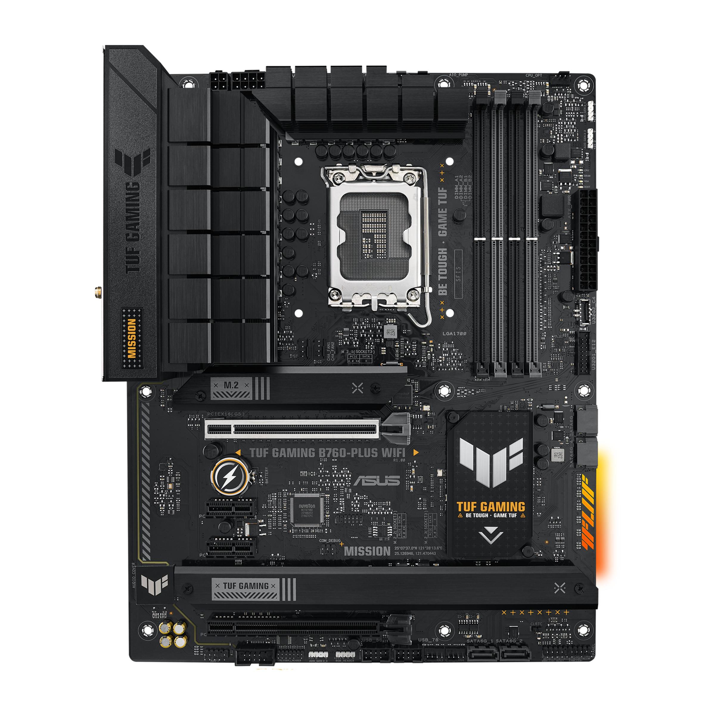 Материнская плата/ TUF GAMING B760-PLUS WIFI, 90MB1ER0-M1EAY0