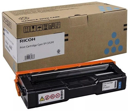 Принт-картридж высокой емкости  голубой тип SPC252HE для Ricoh SPC252DN/252SF/262DNw/262SFNw (6000стр) 407717