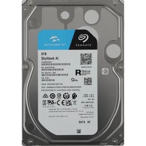8TB Seagate SkyHawkAl (ST8000VE001) {SATA 6 Гбит/с, 7200 rpm, 256 mb buffer, для видеонаблюдения}