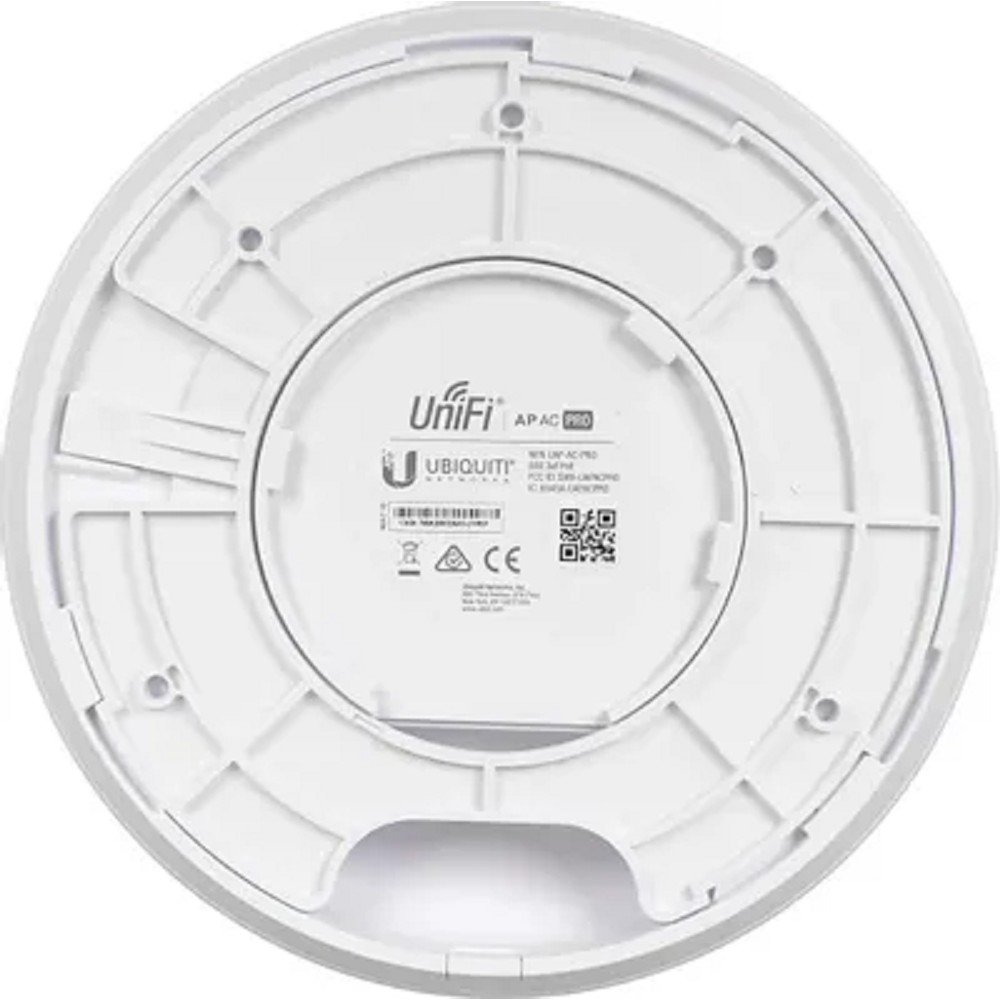 UBIQUITI UAP-AC-PRO (EU) Точка доступа Wi-Fi, AirMax, Рабочая частота 2.4ГГц, 5ГГц, Выходная мощность 22 дБм