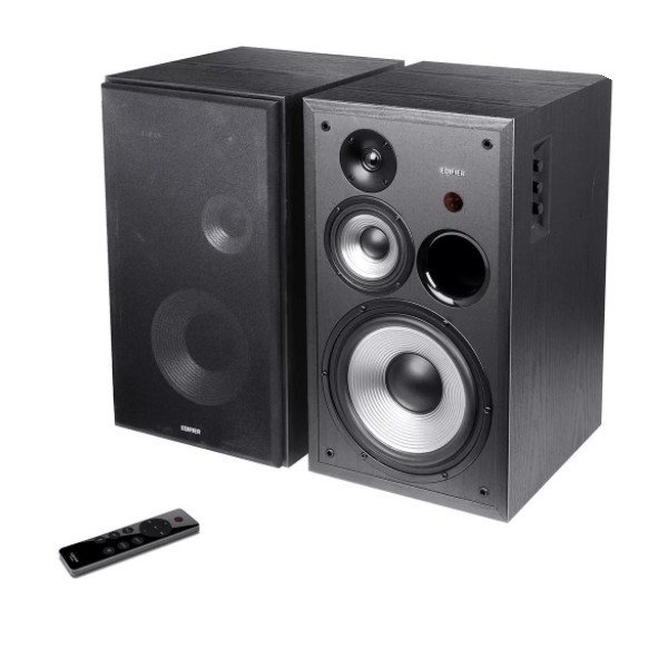 Edifier R2850DB Black {Активные, 150W RMS, 42-20000Гц, дерево, пульт ДУ, Bluetooth 5.1,выход на сабвуфер,Opt/Coaxial,2 RCA}