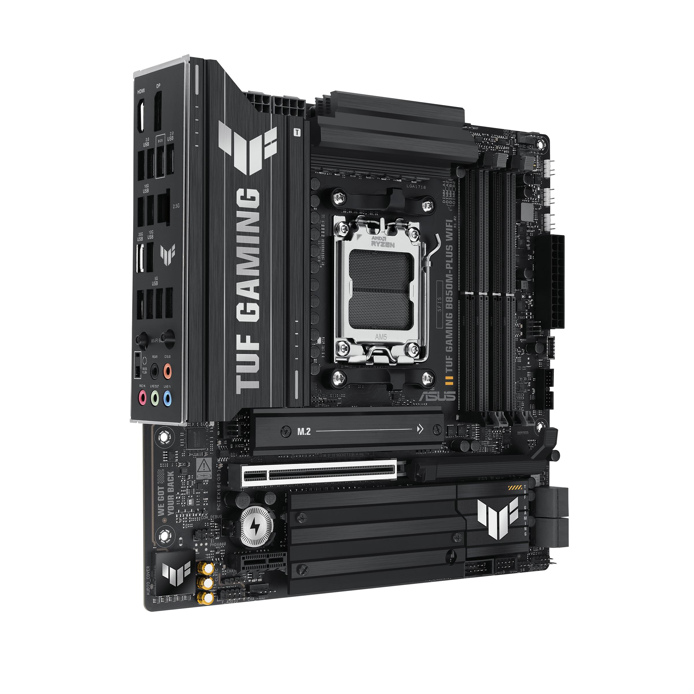 Материнская плата/ TUF GAMING B850M-PLUS WIFI, 90MB1IY0-M0EAY0
