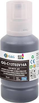 GG-C13T03V14A G&G чернила черные 101(001,112)BK для Epson L4XXXseries/L6XXXseries/M15140 127 мл
