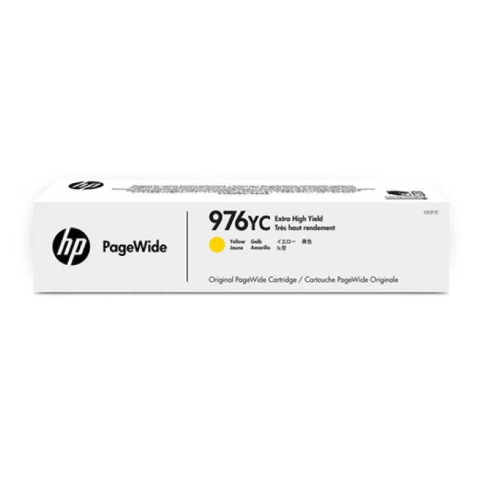 Картридж HP 976YC желтый экстраповышенной емкости (16000 стр), L0S31YC