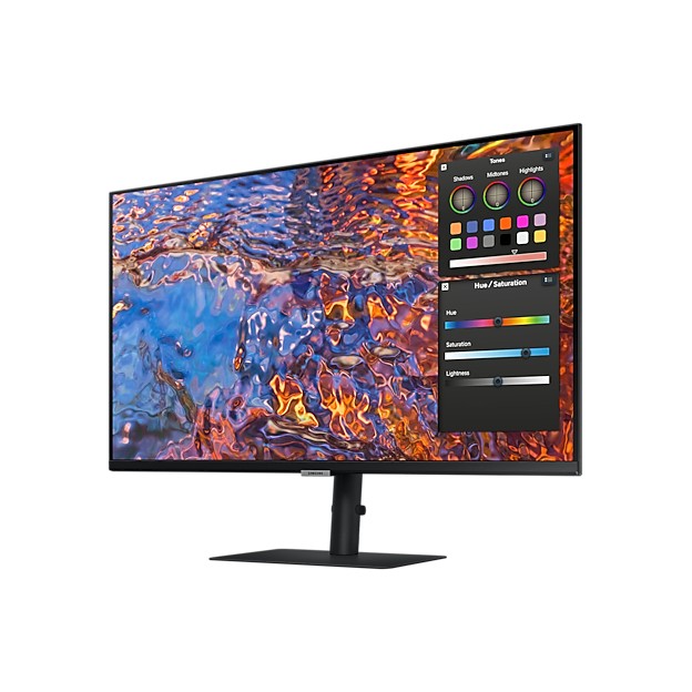 Монитор Samsung 32" ViewFinity S8 S80PB S32B800PXI (IPS 16:9 3840x2160x60Hz 5ms 350cd 1000:1 178/178 1,07 bill; DP; HDMI; USB-C (90W); USB3.0x3 RJ45 HAS Tilt Swiv VESA Black, LS32B800PXIXCI