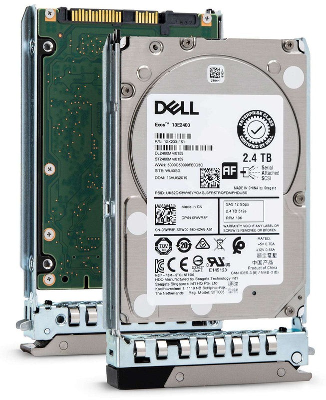 Жесткий диск/ 2.4TB, 10k RPM, SAS 12Gbps, 2,5" Hot-plug, 400-AVEZ
