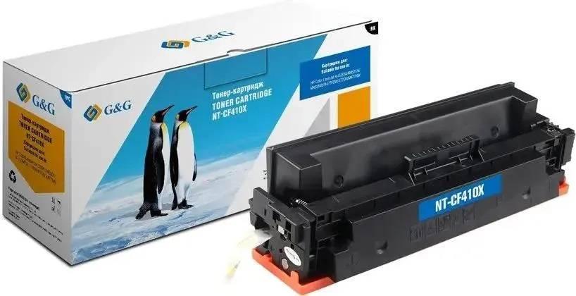 Картридж G&G, аналог HP CF410X черный 6.5k с чипом, NT-PH410XBK-A-S1