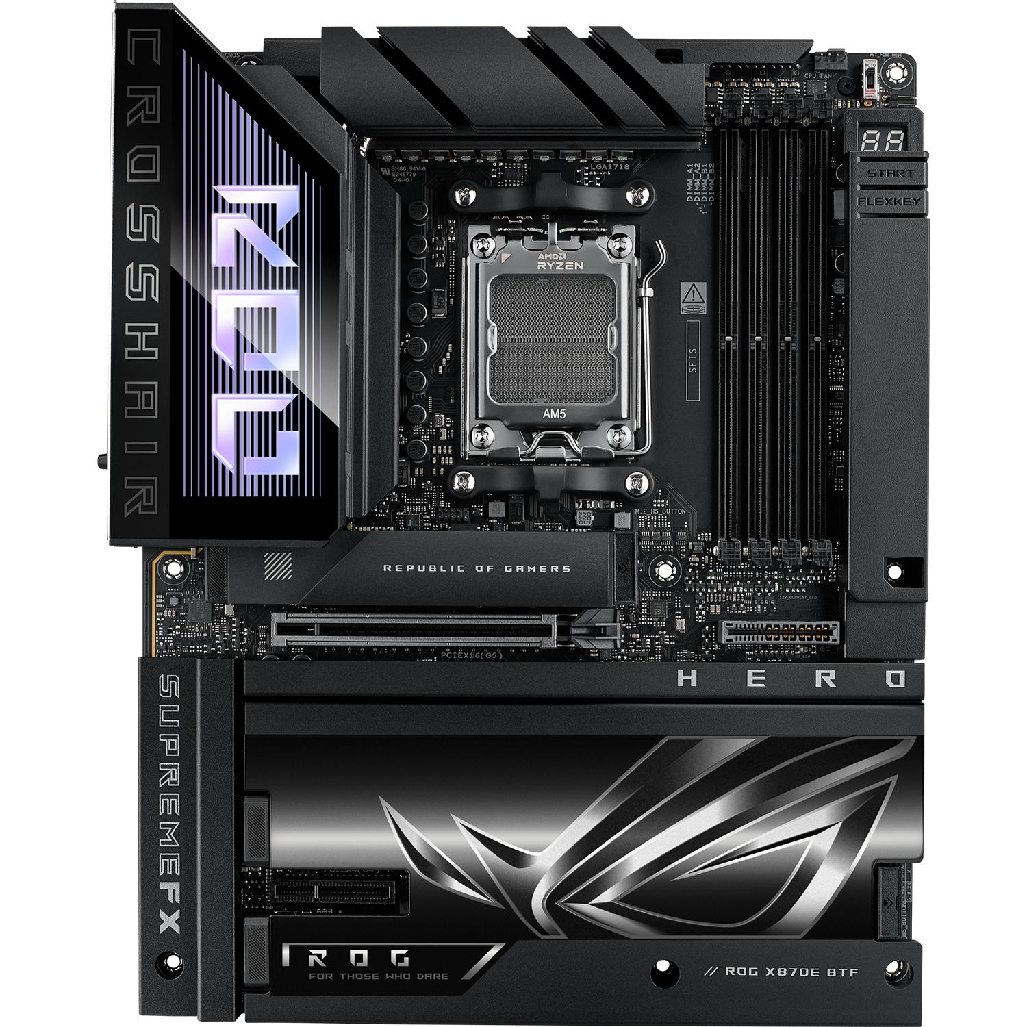 Материнская плата/ ROG CROSSHAIR X870E HERO BTF, 90MB1MX0-M0EAY0