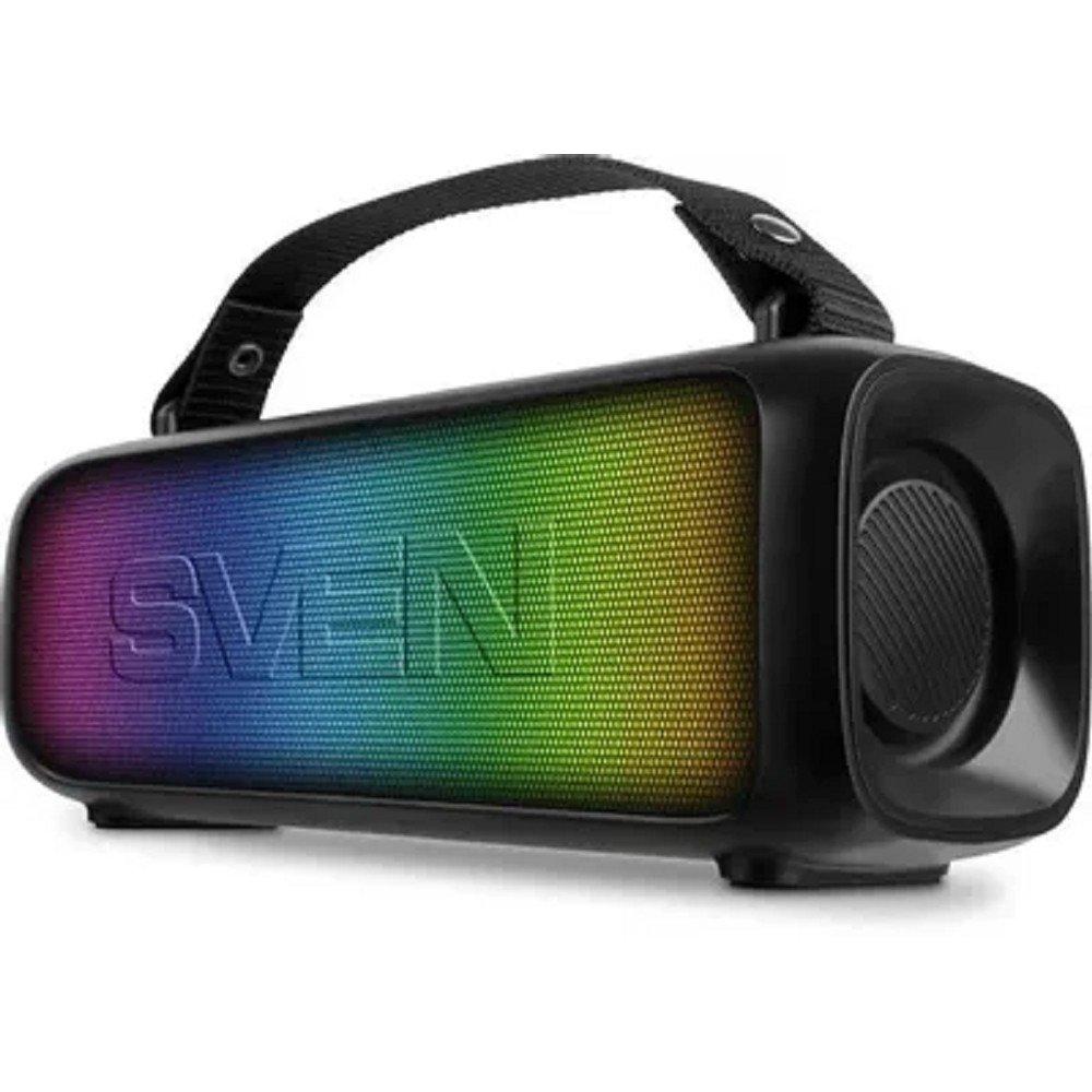 SVEN PS-235, черный (12 Вт, TWS, Bluetooth, FM, USB, 1500мА*ч), SV-022075