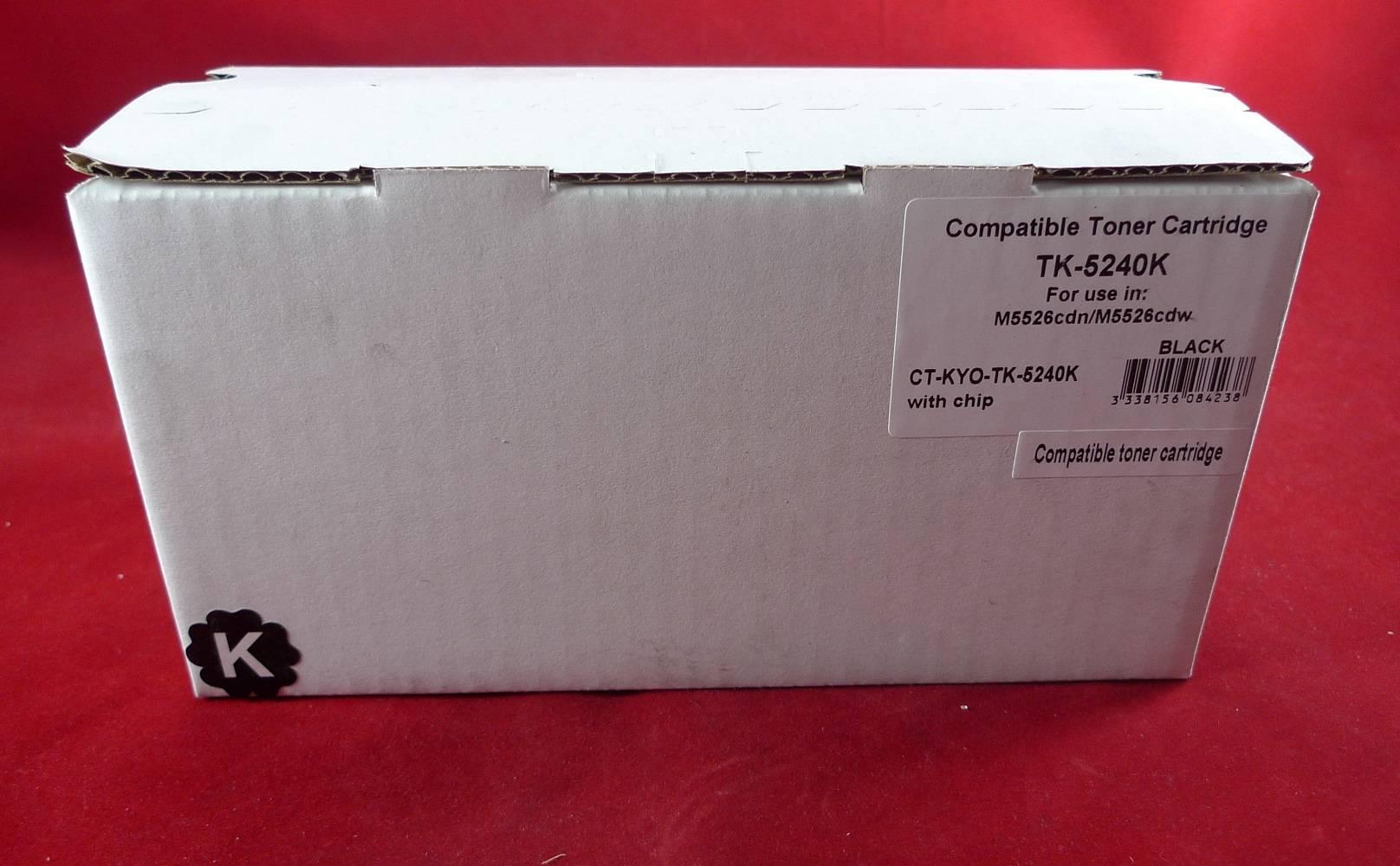 Тонер-картридж для Kyocera Ecosys P5026cdn/P5026cdw/M5526cdn/M5526cdw TK-5240K black 4K ELP Imaging®, CT-KYO-TK-5240K