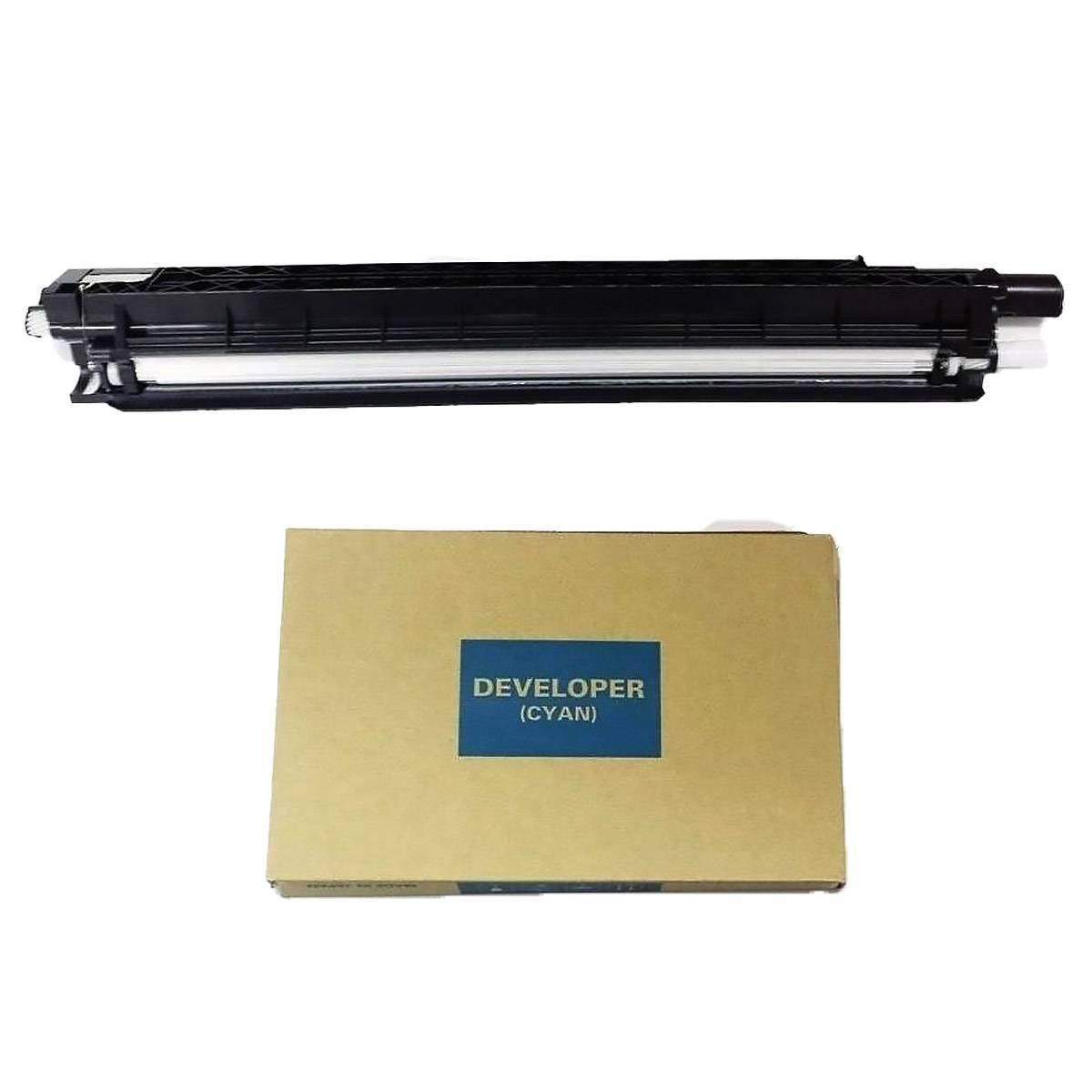 Блок проявки с девелопером XEROX DocuCentre SC2020 38K голубой (604K91160), 600N03574