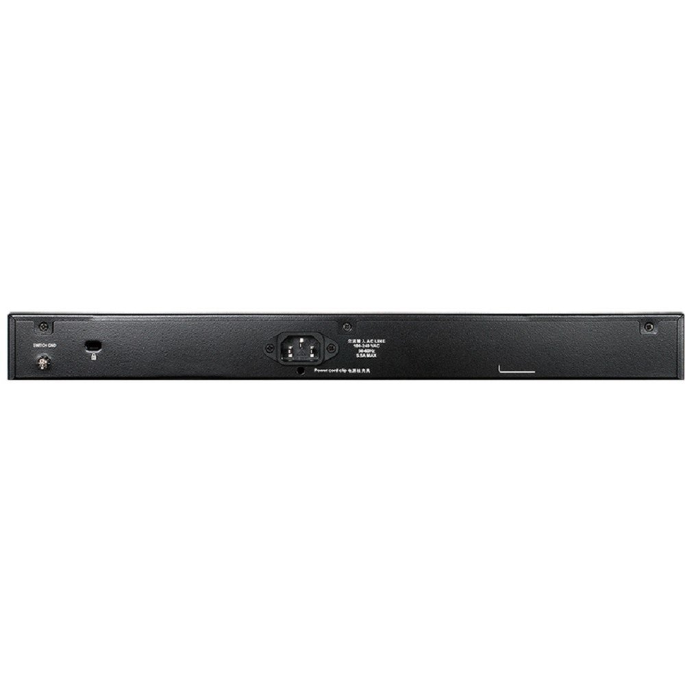 D-Link DGS-1510-28XMP/A1A PROJ Управляемый L2+ стекируемый коммутатор с 24 портами 10/100/1000Base-T и 4 портами 10GBase-X SFP+ (24 порта PoE 802.3af/at, PoE-бюджет 370 Вт)