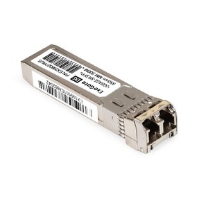 Exegate EX298327RUS Трансивер SFP+ EXT-10G-MM850-LC2-300M (10GBase-SR для многомодового оптического кабеля, 10 Гбит/с, Tx:850/Rx:850 нм, до 300 м, разъем Duplex LC)