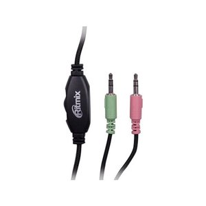 RITMIX RH-534M Grey наушники {105 дБ, разъем 2 x mini jack 3.5 mm}