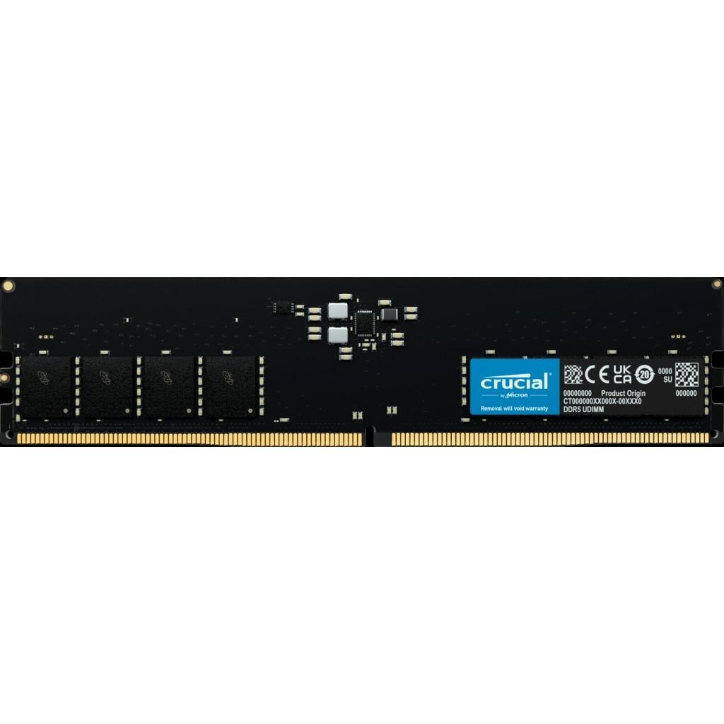 Crucial DDR5 DIMM 32GB 4800 MT/s CL40 16Gbit CT32G48C40U5