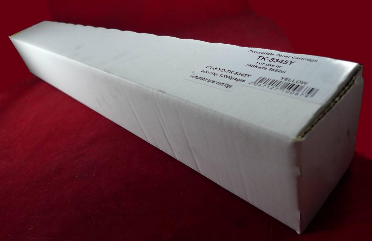 Тонер-картридж для Kyocera TASKalfa 2552ci TK-8345Y yellow 12K ELP Imaging®, CT-KYO-TK-8345Y