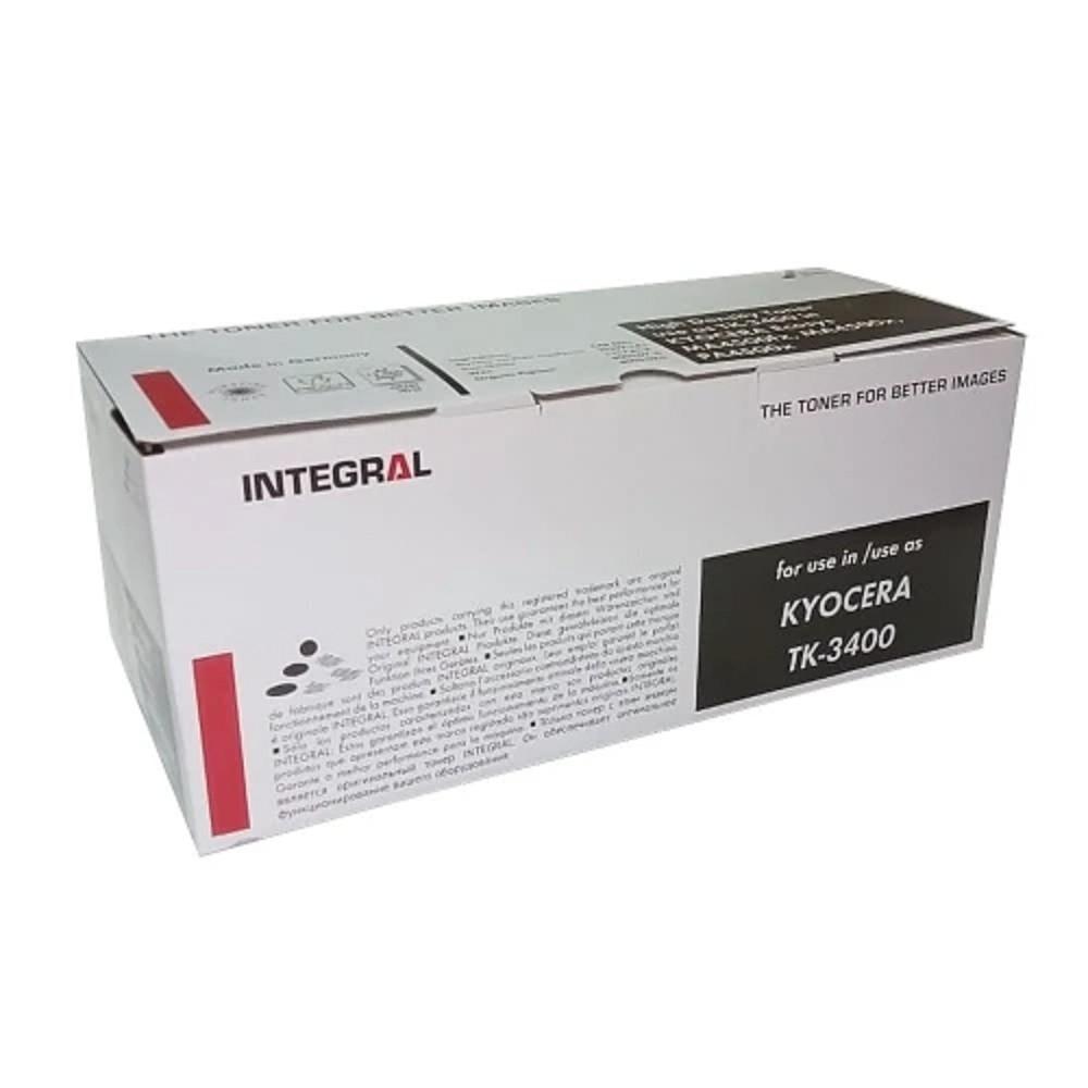 Тонер-картридж Integral TK-3400 с чипом для Kyocera, 12100630
