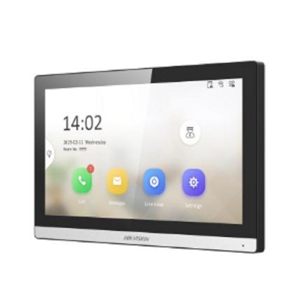 Видеодомофон Hikvision DS-KH6350-WTE1, чёрный