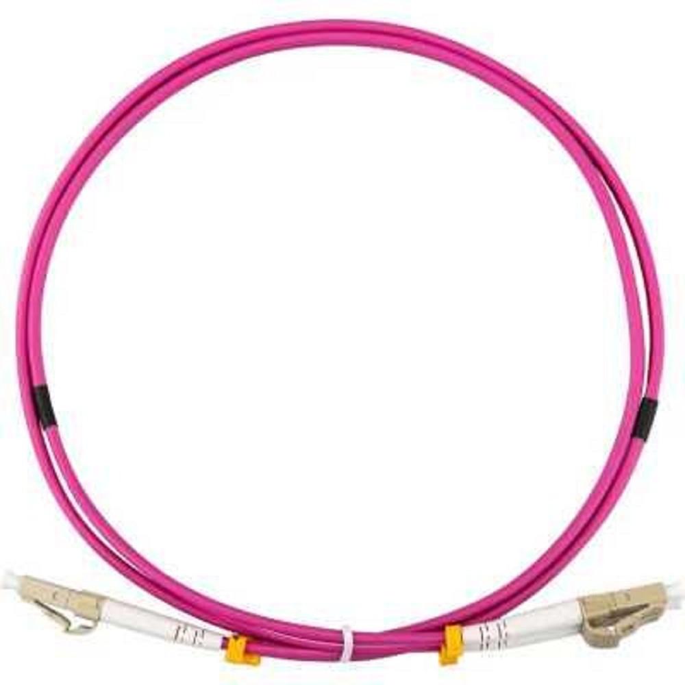 Rexant (50-2611-25) Патч-корд оптический многомодовый (MM) 50/125 OM4 разъемы zip-cord LC/UPC-LC/UPC 3мм Duplex LSZH 25м