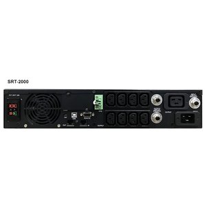 PowerCom Smart King RT SRT-2000A LCD ИБП {Line-Interactive, 2000VA / 1800W, Rack/Tower, IEC, Serial+USB, SmartSlot, подкл. доп. батарей} (1157682)