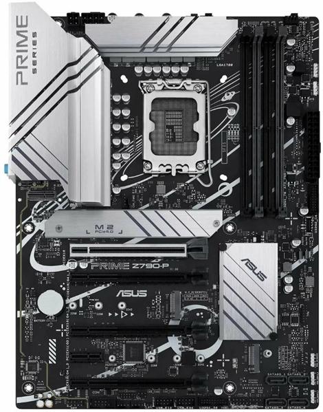 Материнская плата ASUS PRIME Z790-P, LGA1700, Z790, 4*DDR5, 4*SATA, 3*M.2, 3*USB 3.2, 4*USB 2.0, Type-C, 4*PCIx16, 1*PCIx1, HDMI+DP, ATX; 90MB1CK0-M1EAY0