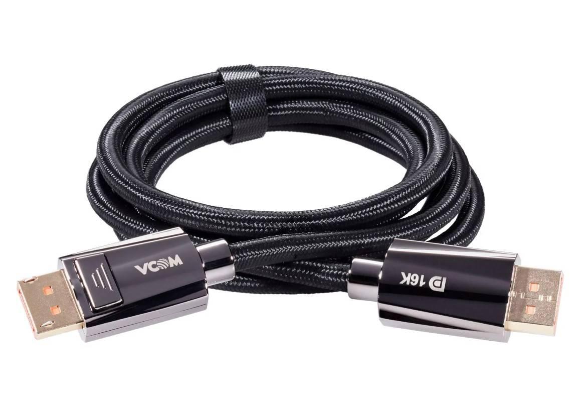 Кабель соединительный DISPLAY PORT v2.1 80GBps, 8K@60Hz, 1.5m,медь, VCOM <CG655-1.5>