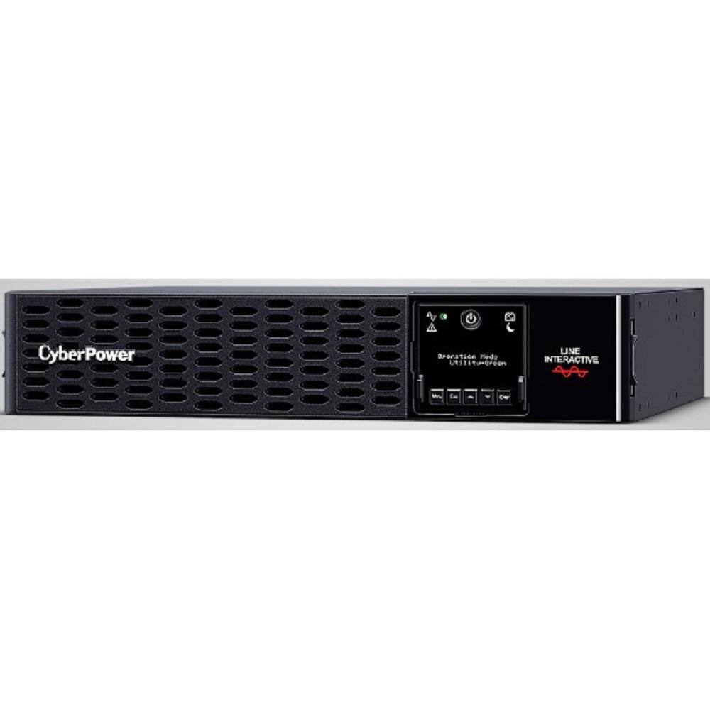 ИБП CyberPower PR1500ERTXL2U {Line-Interactive, 1500VA/1500W USB/RS-232/EPO/Dry contact/SNMPslot (10 х IEC С13) (12V / 9AH х 4) NEW}