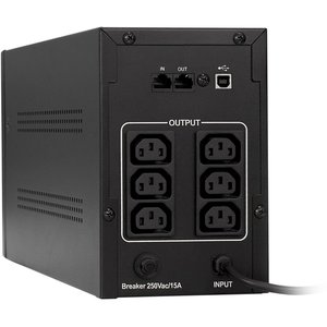 Exegate EP285517RUS ИБП ExeGate SpecialPro Smart LLB-2000.LCD.AVR.C13.RJ.USB <2000VA/1200W, LCD, AVR, 6*IEC-C13, RJ45/11, USB, Black>