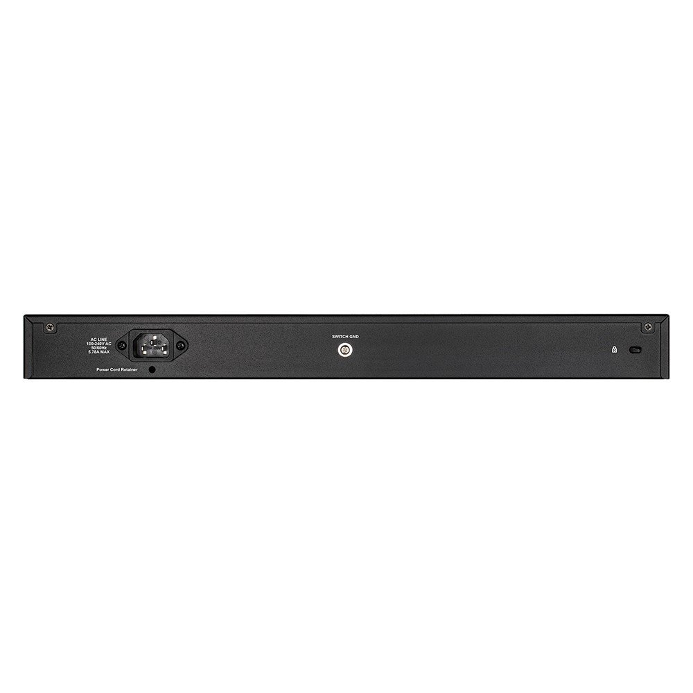 D-Link DGS-1210-52MP/FL1A Управляемый L2 коммутатор с 48 портами 10/100/1000Base-T и 4 комбо-портами 100/1000Base-T/SFP (48 портов PoE 802.3af/at, PoE-бюджет 370 Вт)