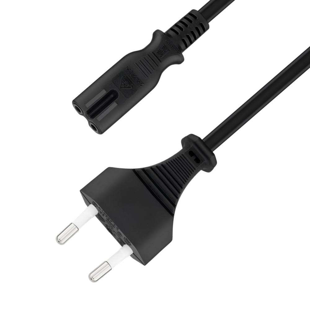 5bites Кабель питания PC305-50A IEC-320-C7 / CEE 7/16 / 220V / 2G*0.50MM / 6A / CCA / 5M