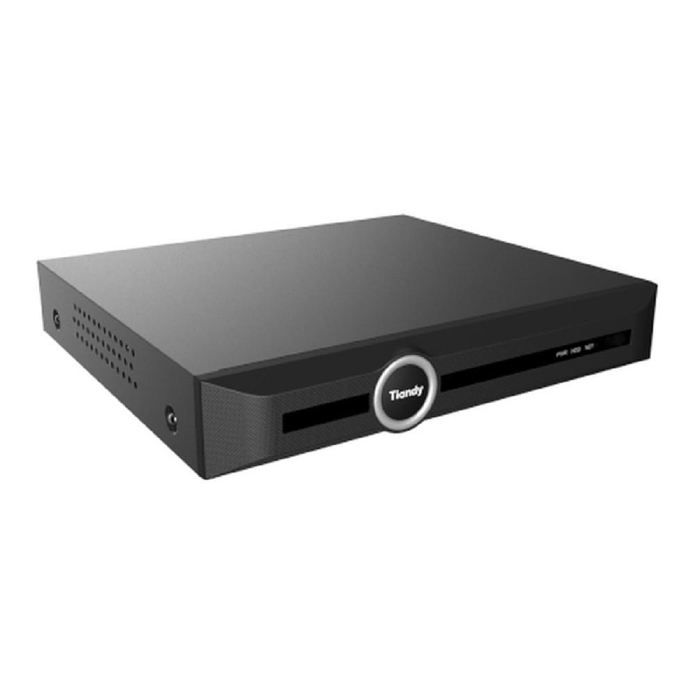 Tiandy TC-R3220 4HA Видеорегистратор NVR; 20 каналов; битрейт 160Мбит/с(NVR AI вкл: 120Мбит/с)/80Мбит/с; декодирование камер до 16Мп; двухпотоковая запись; подключение сторонних камер по ONVIF (PROFIL