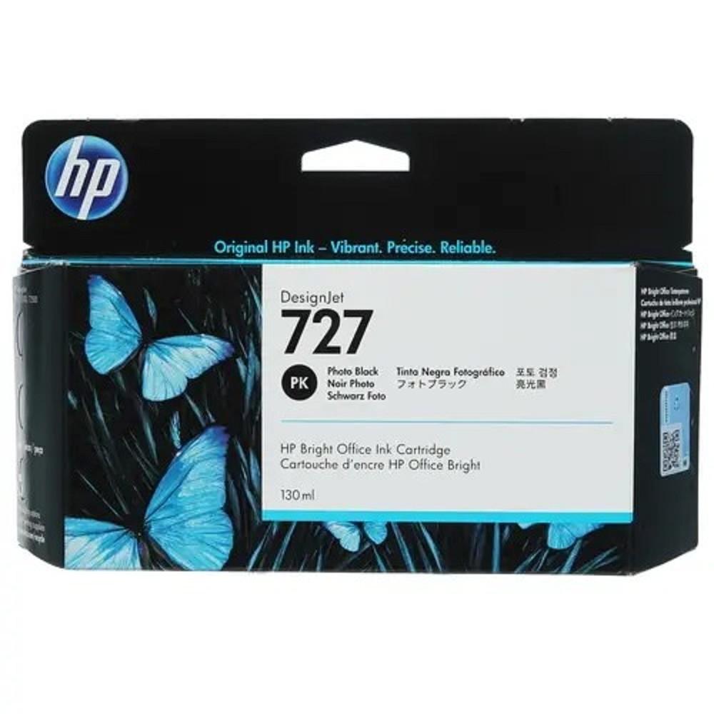 HP B3P23A Картридж №727, Photo Black {Designjet T920/T1500, Photo black (130ml)}