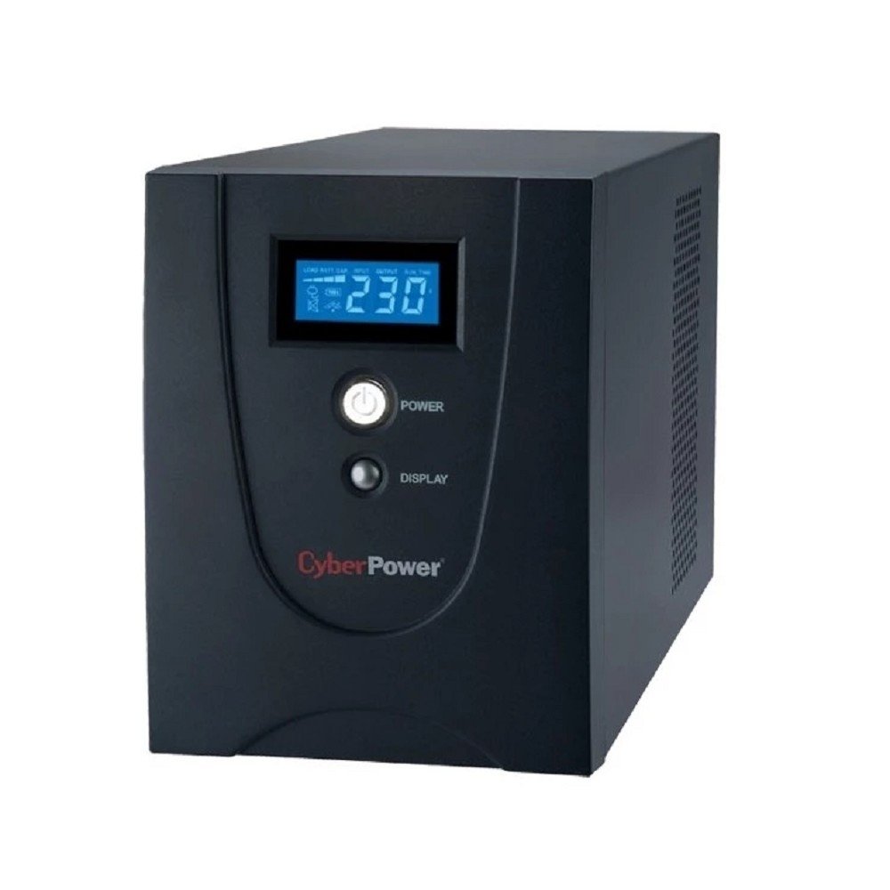 ИБП CyberPower VALUE2200EILCD {Line-Interactive, Tower, 2200VA/1320W USB/RS-232/RJ11/45 (6 IEC), 12В/9 Ач х 2} , VALUE 2200EILCD