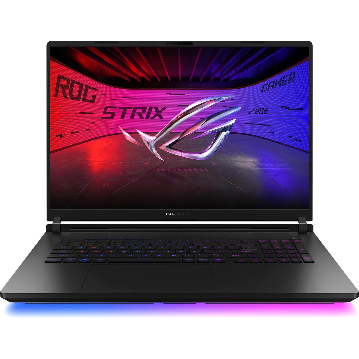 Ноутбук/ ASUS ROG Strix SCAR 18 G835LW-SA037 18"(2560x1600 mini LED)/Intel Core Ultra 9 275HX(2.7Ghz)/32768Mb/1024PCISSDGb/noDVD/Ext:NVIDIA GeForce RTX 5080(16384Mb)/Cam/BT/WiFi/90WHr/war 1y/3.3kg/Off Black/noOS, 90NR0LI1-M001C0