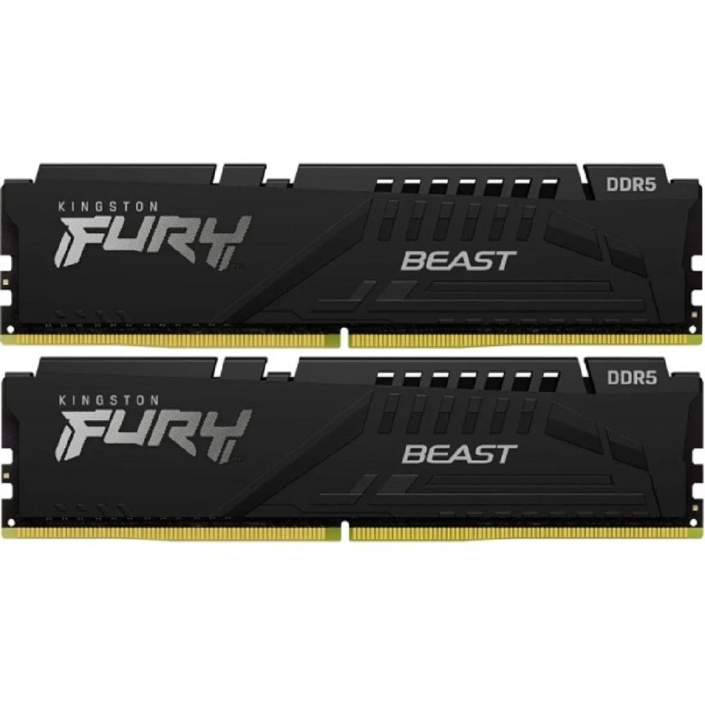 Kingston DDR5 DIMM 32GB 6400MT/s CL32 (Kit of 2) FURY Beast Black EXPO KF564C32BBEK2-32