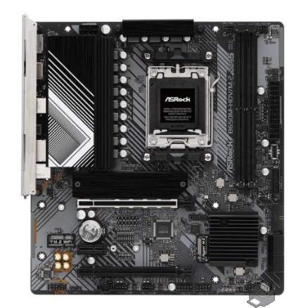 B650M-HDV/M.2, Socket AM5, AMD B650, 2xDDR5-5200, HDMI+DP, 2xPCI-Ex16, 1xPCI-Ex1, 4xSATA3(RAID 0/1/10), 2xM.2, 8 Ch Audio, 1x2.5GLan, (4+4)xUSB2.0, (2+4)xUSB3.2, (1+1)xUSB3.2 Type-C™, mATX, RTL, {}