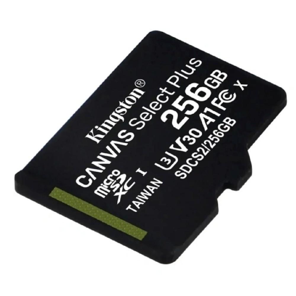 Micro SecureDigital 256GB Kingston SDCS3/256GBSP Canvas Select Plus V10 A1 w/o adapter