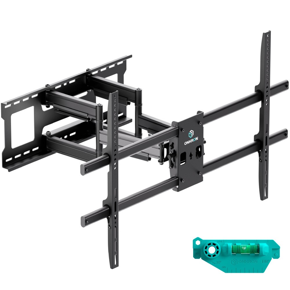 Кронштейн ONKRON/ 42-120" макс 1000*600  наклон -13°/+9° поворот ±45° Макс нагрузка 100кг, от стены 90-600мм черный, ONKRON M10 BLACK