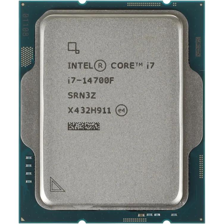 Процессор/ CPU LGA1700 Intel Core i7-14700F (Raptor Lake, (8P+12E)C/28T, 2.1/5.4GHz, 33MB, 65/219W), CM8071504820816