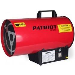 Калорифер газовый PATRIOT GS 12 [633445012] {Мощн. 12 кВт;Эл.двиг.: 25 Вт - 220 Вольт;  Тип газа: пропан/бутан; Расход: 0.71 кг/час; Вес: 4.4 кг; Редуктор и шланг в комплекте}