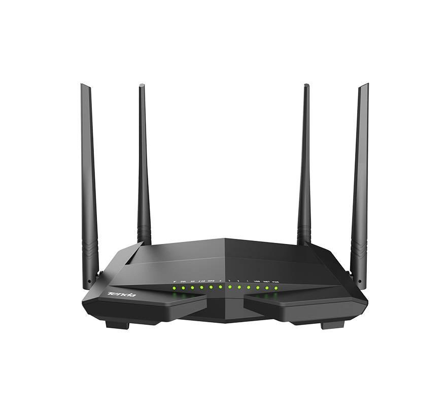 Tenda V15 Двухдиапазонный Wi-Fi гигабитный VDSL/ADSL модем-маршрутизатор AX1500, 2,4/5 ГГц, до 1501 Мбит/с