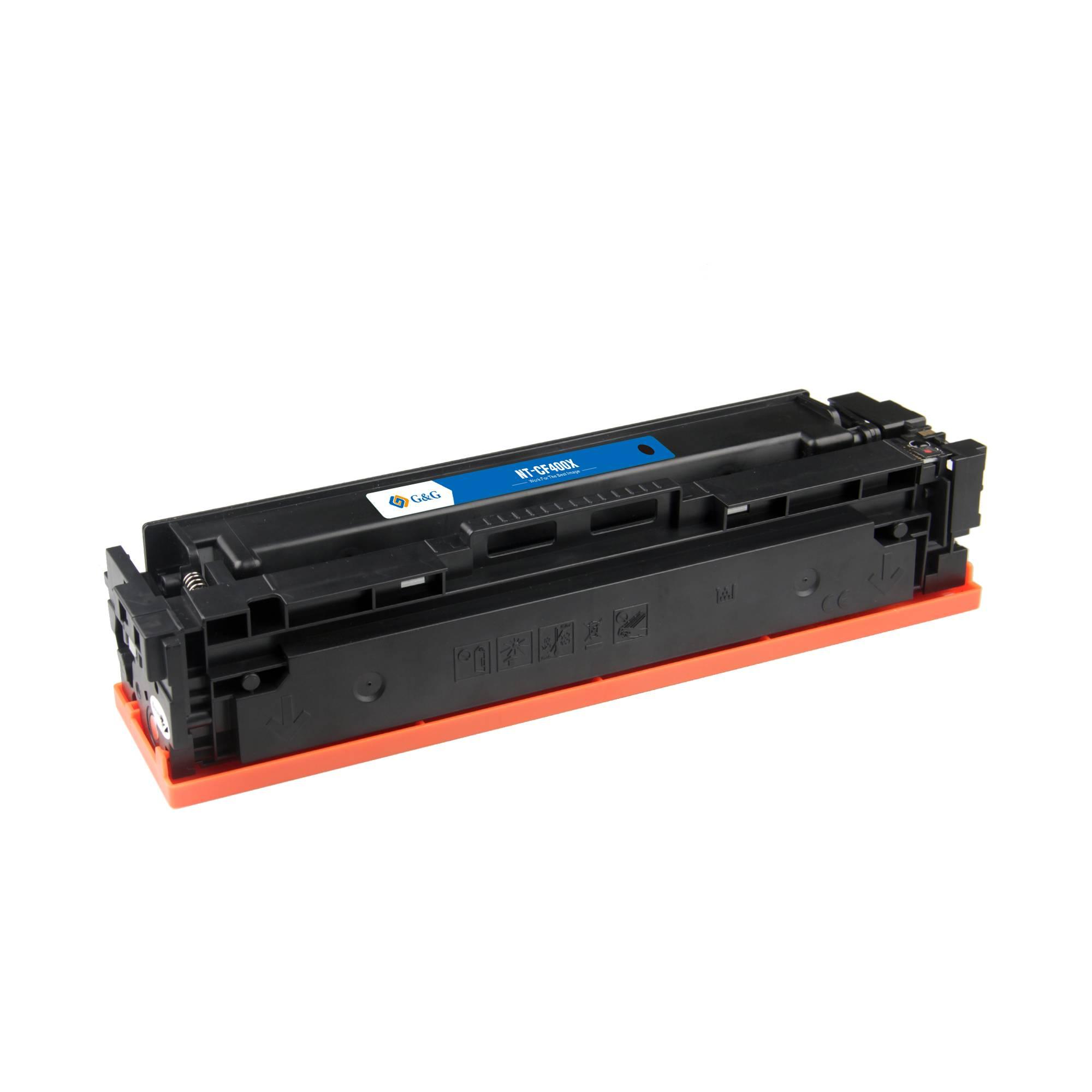 Картридж G&G, аналог HP CF400X/201X черный 2.8k с чипом, NT-PH201XBK-B-S1