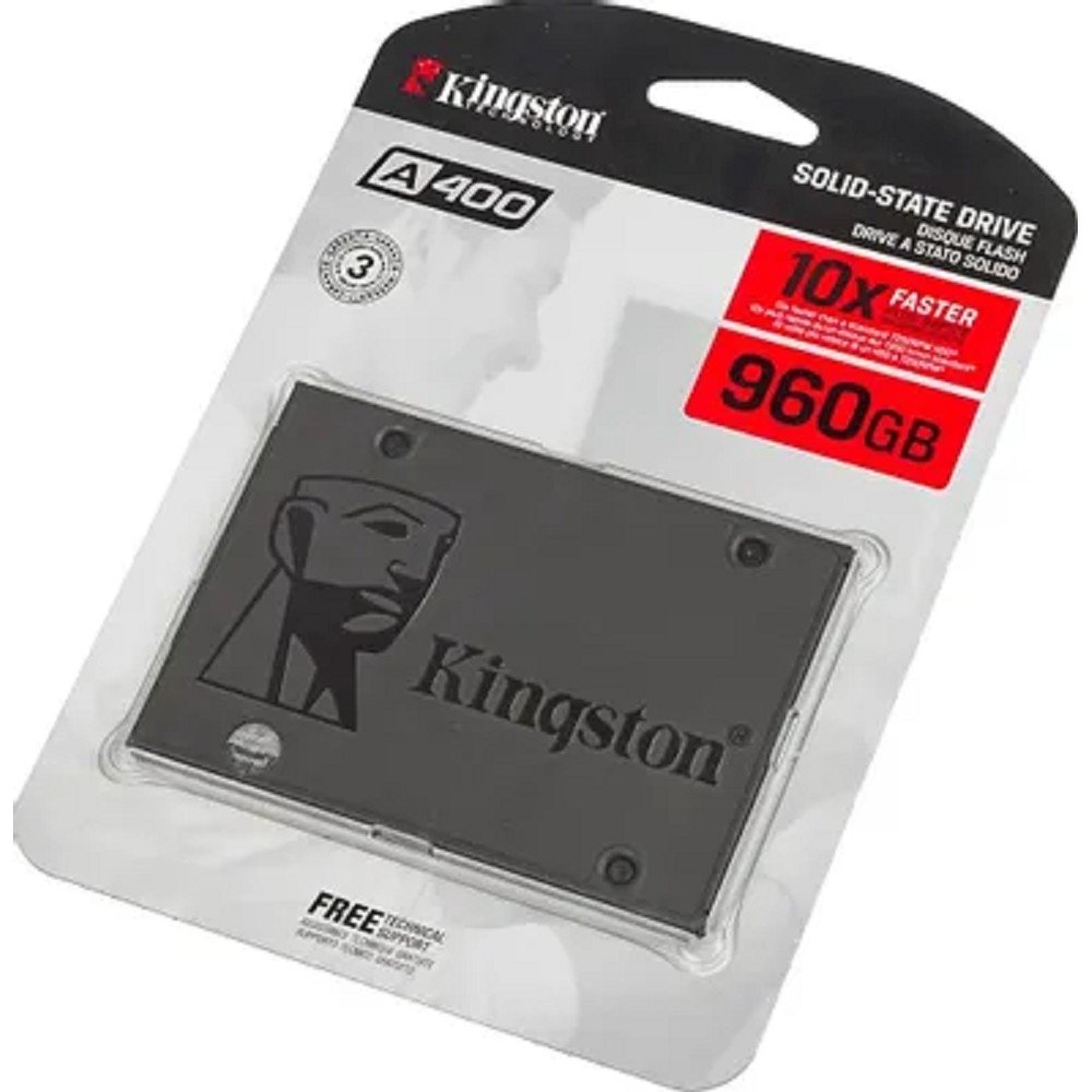 Kingston SSD 960GB SA400 SA400S37/960G {SATA3.0}