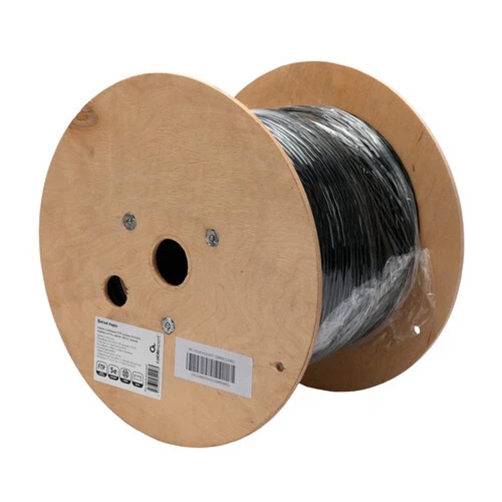 Cablexpert FPC-5051E-4-CU Кабель Cablexpert (RU) FTP indoor 4x2x0.51, медный, кат.5e, однож., 305м, box, серый